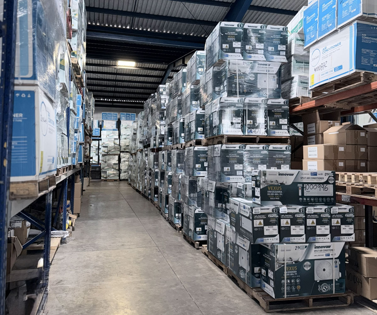 Centro de distribución Leaho en Atenas