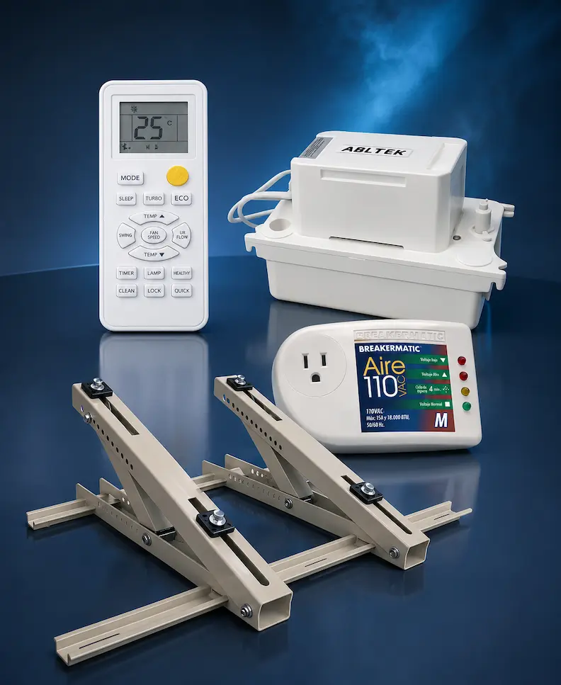 Accesorios para instalación de aire acondicionado disponibles en LEAHO