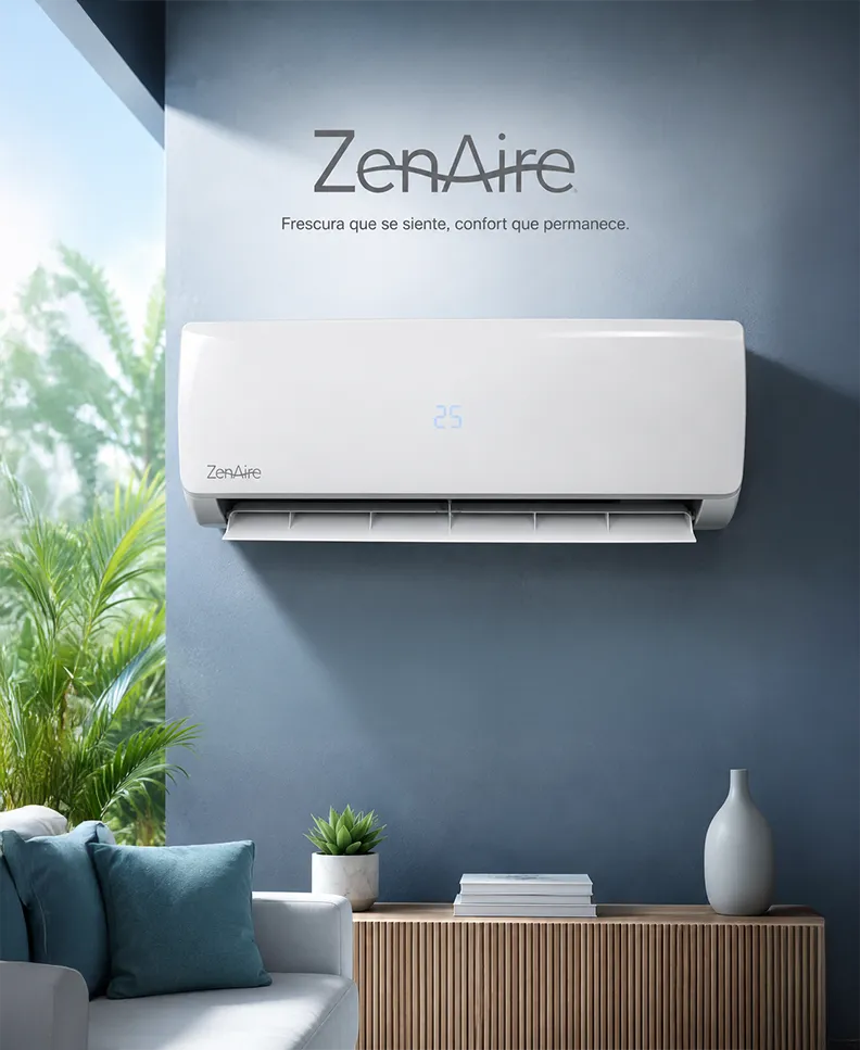 Aires acondicionados ZenAire disponibles en LEAHO Costa Rica
