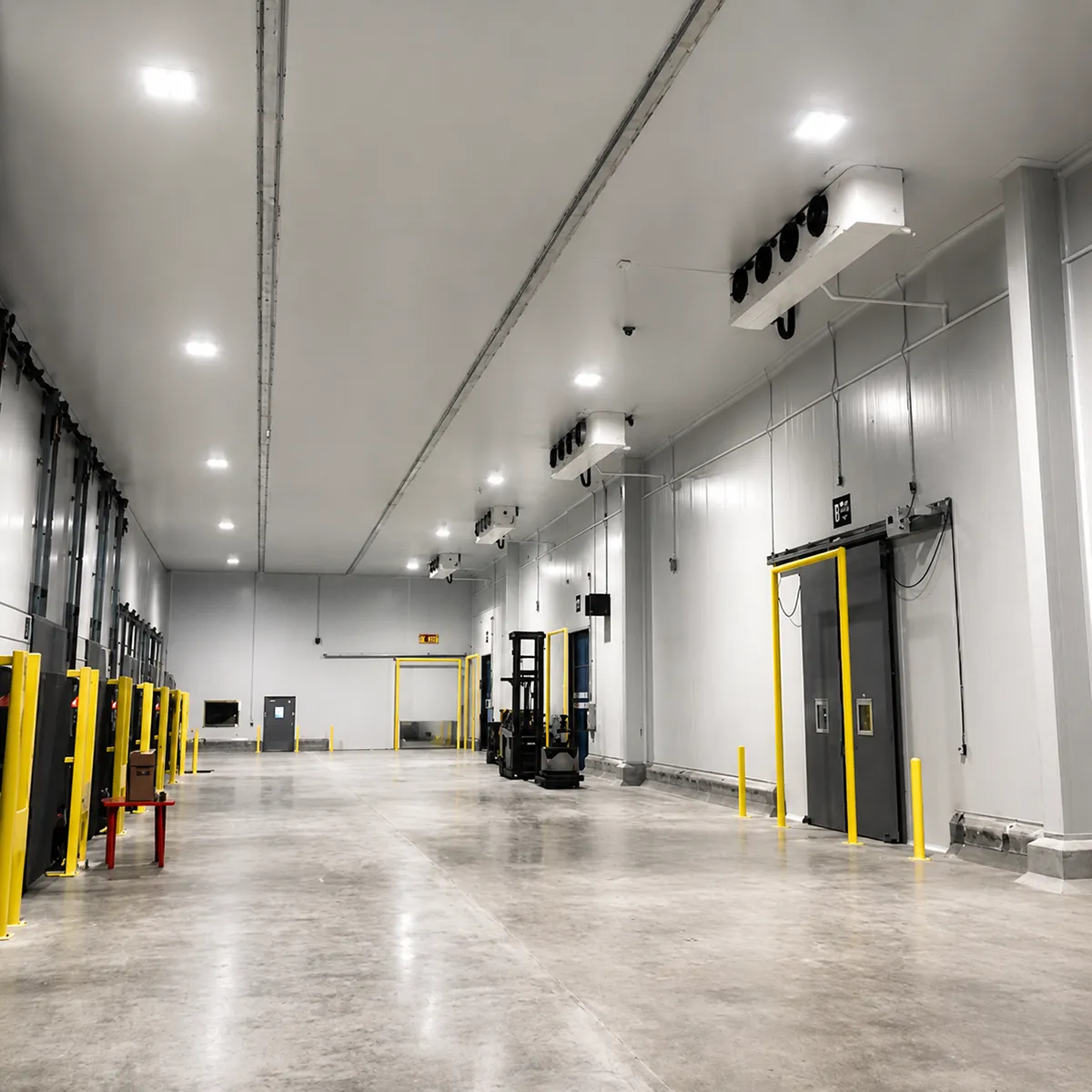 Cuartos fríos y plantas de proceso para refrigeración industrial LEAHO