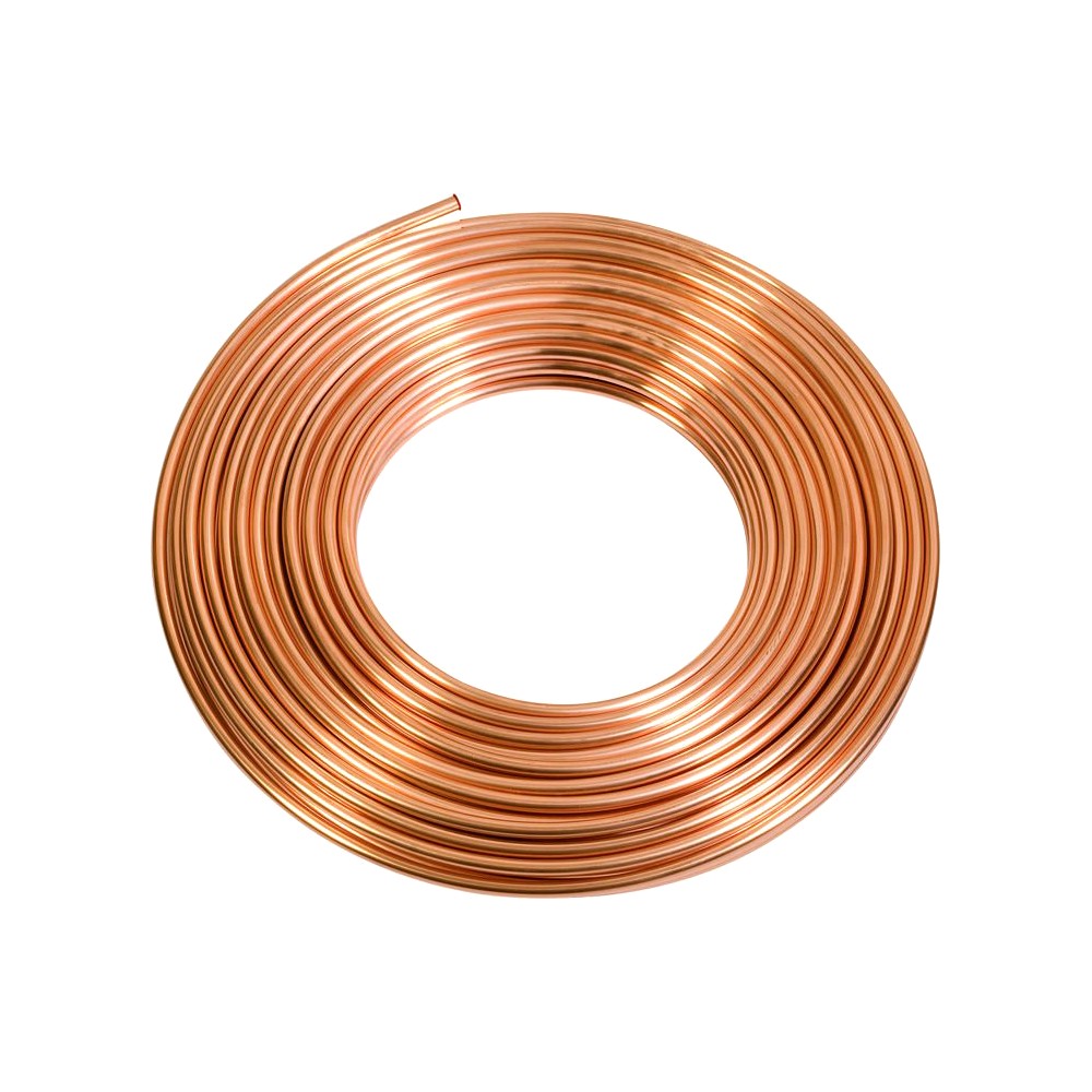 [900802] ROLLO TUBO COBRE FLEXIBLE DE 1/4" x 50ft