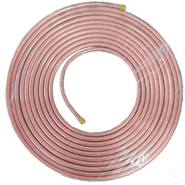ROLLO TUBO COBRE FLEXIBLE DE 3/8" x 50ft