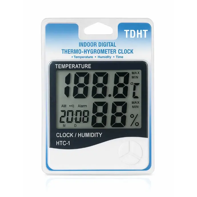 TERMOMETRO Y HUMIDISTATO AR837