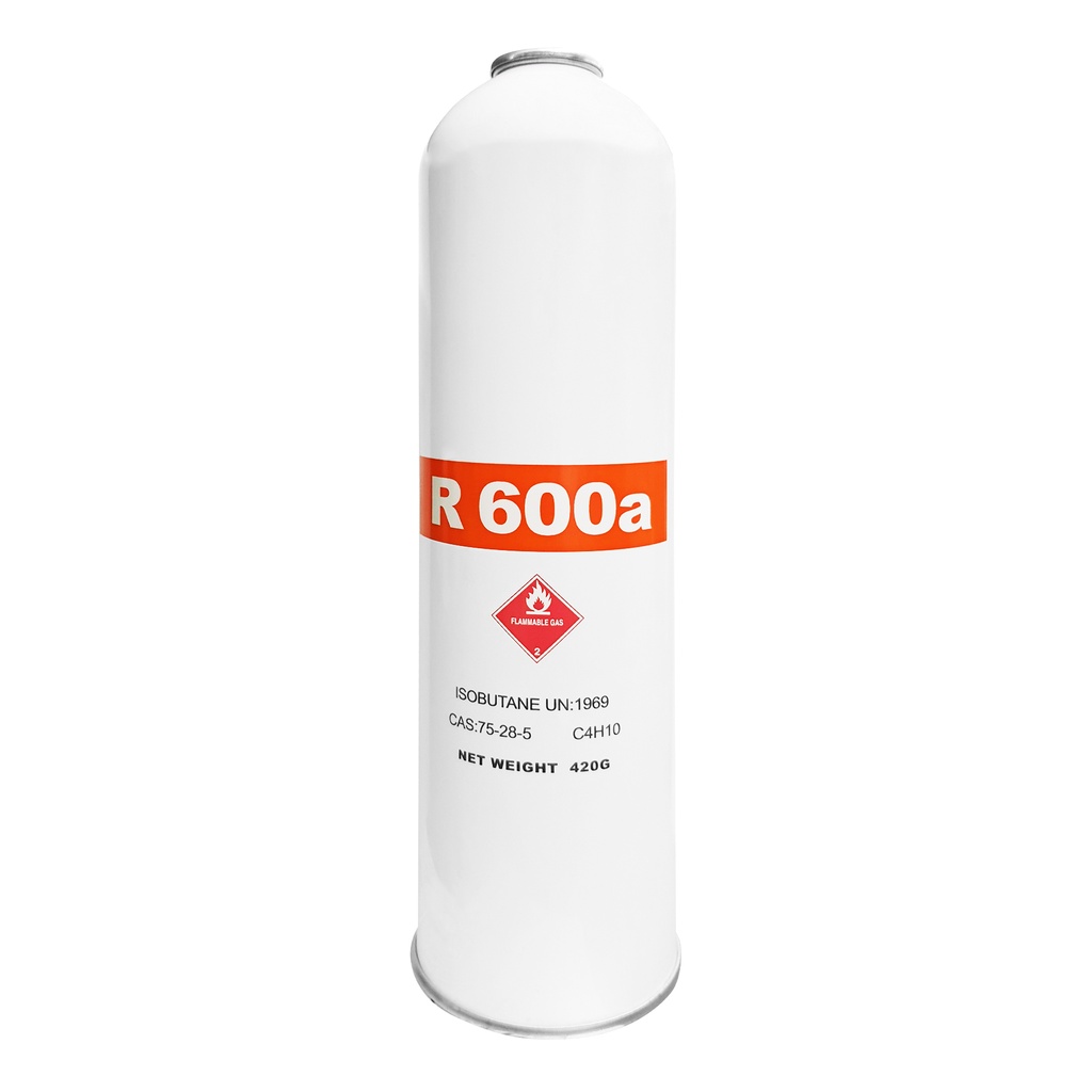 Gas Refrigerante R-600 Lata 420gr MAS VALVULA
