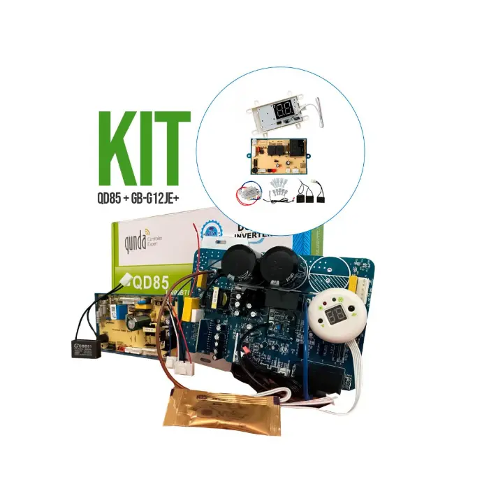 [9940081] Tarjeta universal Inverter QD85 12.000 BTU  + GB-G12JE + MOTOR + ASPA (KIT)
