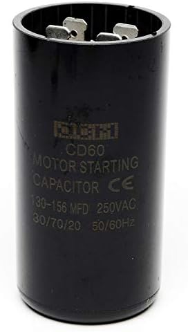 Capacitor de arranque 110 Voltios 130-156 micro faradios