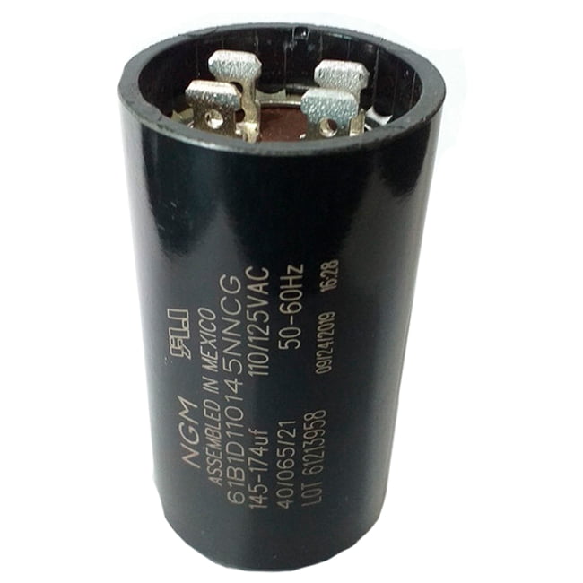 Capacitor de arranque 110 Voltios 145-175 micro faradios