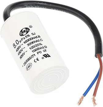 CAPACITOR 450 VTS  8MFD CB 6008L