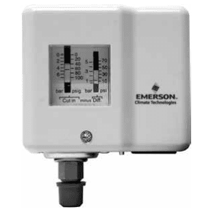 [7001123] Presostato de Baja Emerson sin Capilar