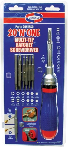 [1501312] Herramienta Desatornillador 14 X 1 UNIWELD 20N1RSD
